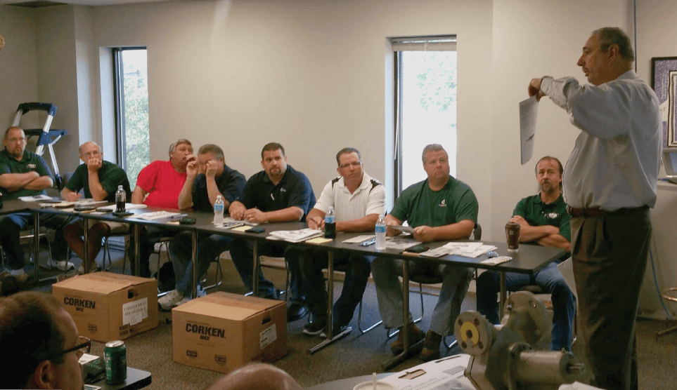 Propane training class