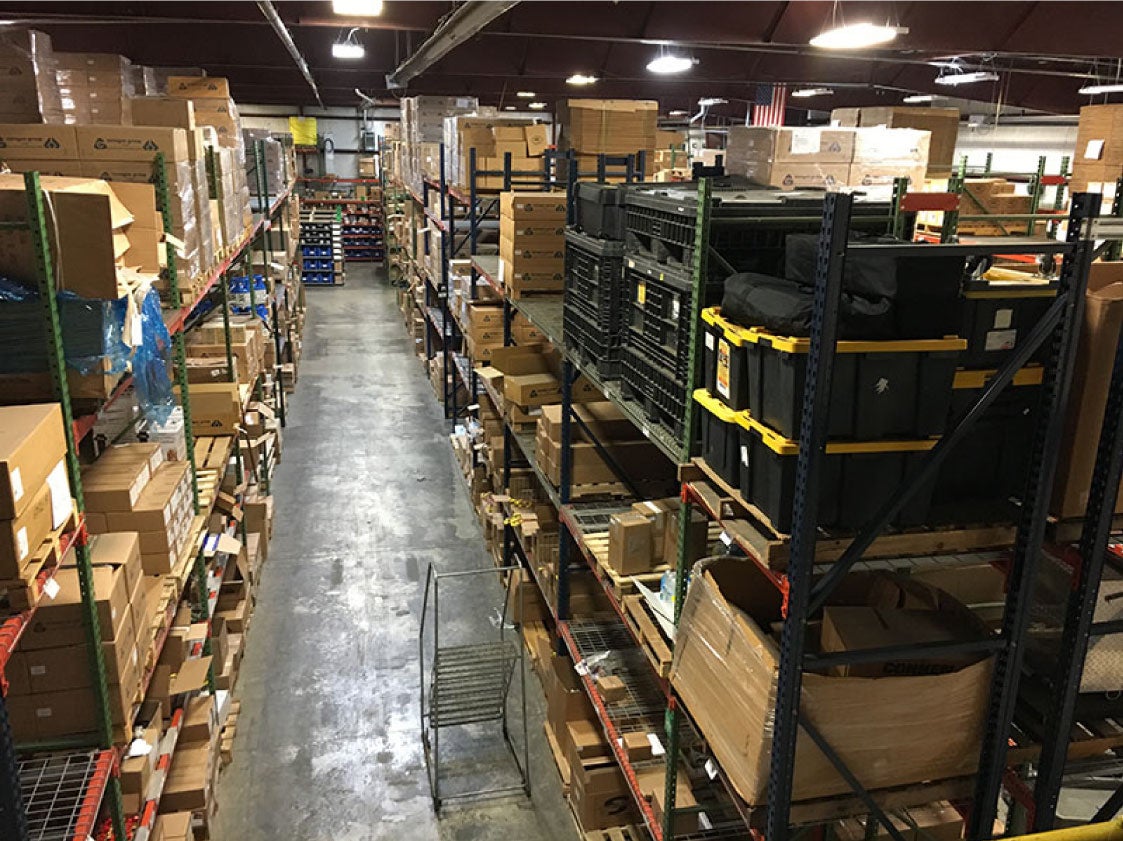 Propane equipment warehouse